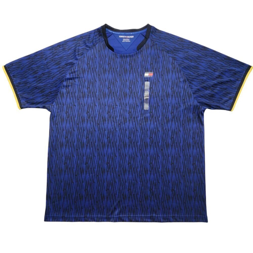 Tommy Hilfiger Men's T-Shirt Sport Wicking UV Short Sleeve Polyester XXL